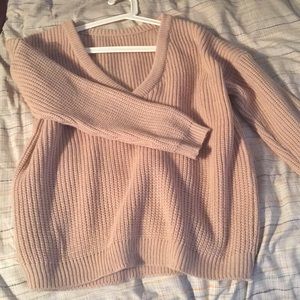Lulus reversible chunky knit